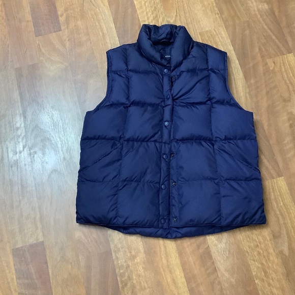 Lands’End Down Puffer Vest Large - Picture 1 of 16